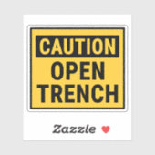 注意オープントレンチ シール (シート)