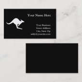 注意カンガルー 名刺 (正面/裏面)