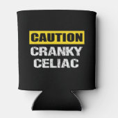 注意クランキーセリアックおもしろい警告標識 缶クーラー (裏面)