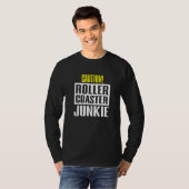 注意ジェットコースターJunkie Tシャツ (正面フル)