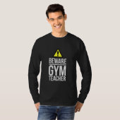 注意ジム先生体育ギフト Tシャツ (正面フル)