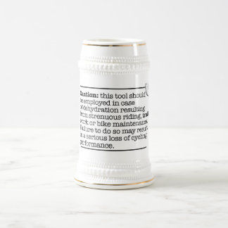 注意ステイン ビールジョッキ