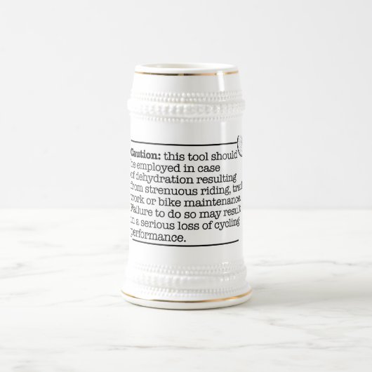 注意ステイン ビールジョッキ (中央)