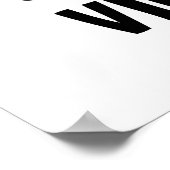 注意ゾンビビデオゲーム ポスター (角)