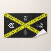 注意タオル バスタオルセット (ハンドタオル)