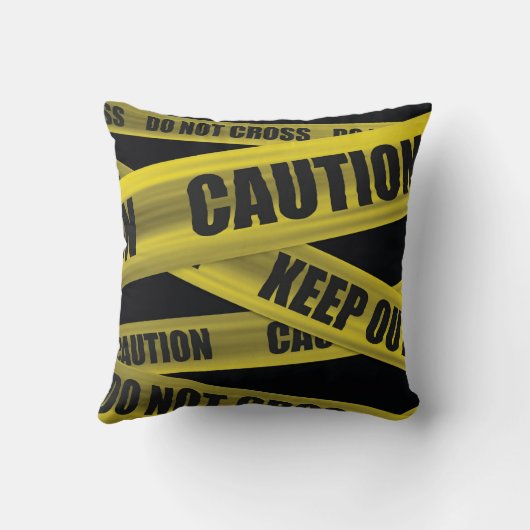 注意テープ-枕 クッション (裏面)