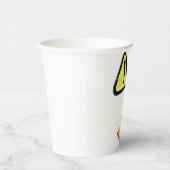 注意トラフィック警告コーン 紙コップ (右)