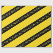 注意パーティーデコル ラッピングペーパー (フラット)