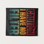 注意フィルターが無い タペストリー (正面(横))