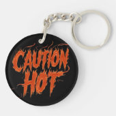 注意ホット キーホルダー (裏面)