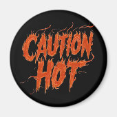 注意ホット マグネット (正面)