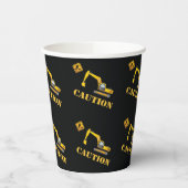 注意ユニーク建築ベビーシャワー誕生日 紙コップ (左)