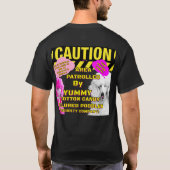 注意区域棉花糖贵宾犬巡逻 Tシャツ (裏面)