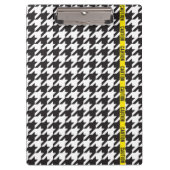 注意千鳥格子の包まれたして クリップボード (正面)