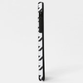 注意千鳥格子の包まれたして Case-Mate iPhoneケース (裏面/左)