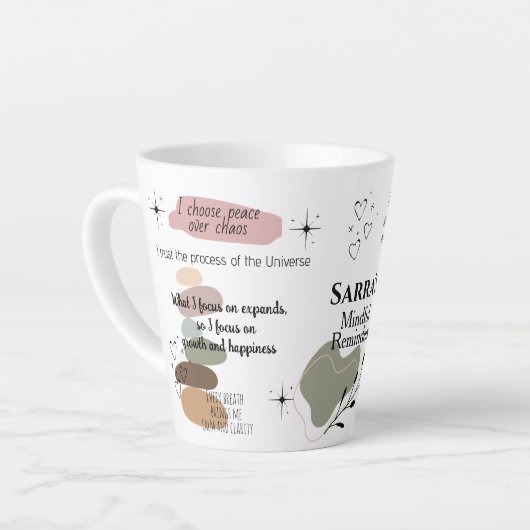 注意喚起の症状 カフェラテマグ (左アングル)