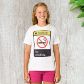 注意喫煙記号 Tシャツ