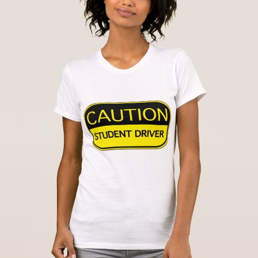注意学生ドライバー Tシャツ (正面)