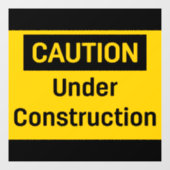 注意建築広場 ウィンドウサイン (シート)