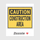 注意建築領域 シール (シート)