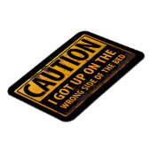 注意得ベッドの看板の間違った側に マグネット (左側)