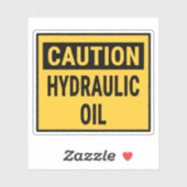 注意油圧油 シール (シート)