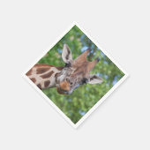 注意深いキリン スタンダードカクテルナプキン (角)