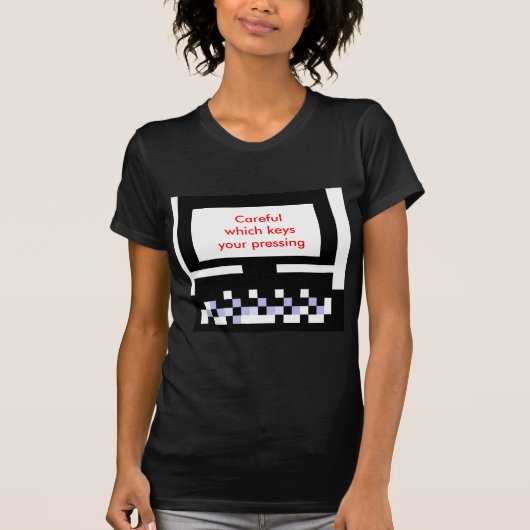 注意深い博物館の芸術家シリーズイメージコンピュータ Tシャツ (正面)