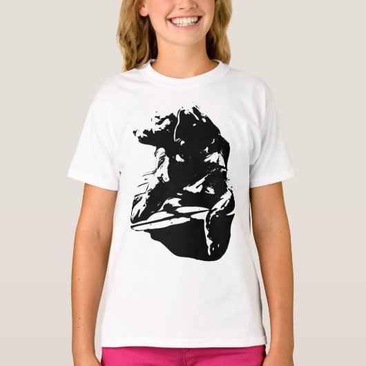 注意深い友人 Tシャツ (正面)