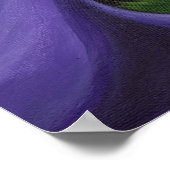 注意深い目 |ファンタジー・タキシード猫アート ポスター (角)