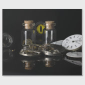 注意深い目 ラッピングペーパー (フラット)