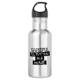 注意深い、私は映画水差しに置きます ウォーターボトル