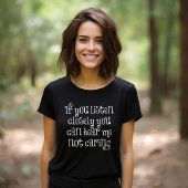 注意深く聞け Tシャツ