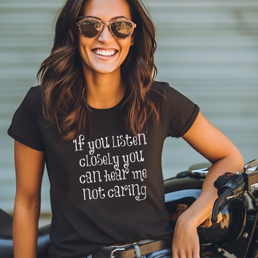 注意深く聞け Tシャツ