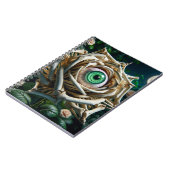 注意深く観察できる骨花手帳 ノートブック (左側)