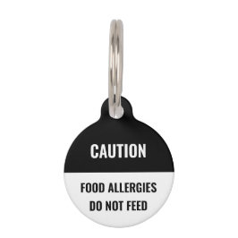 注意白黒名安全情報カスタム犬 ペット　ネームタグ