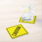 注意紙コースター スクエアペーパーコースター (インサイチュ)