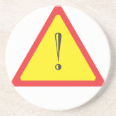 注意記号 コースター (正面)