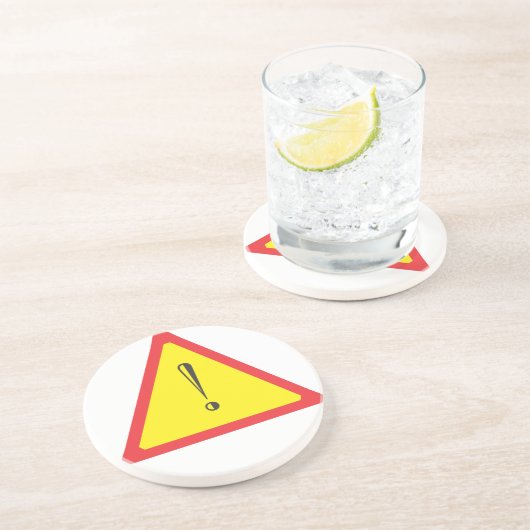 注意記号 コースター (側面)