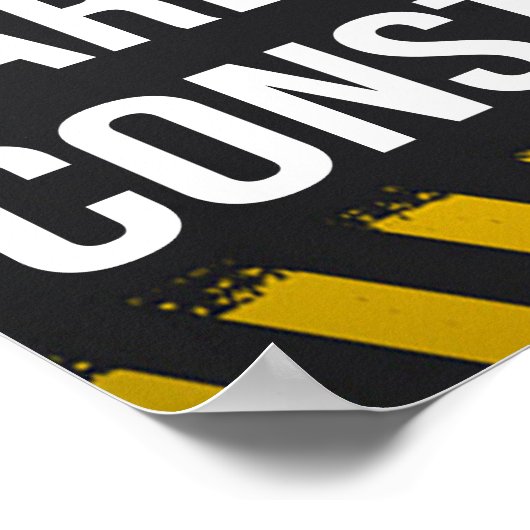 注意領域建築 ポスター (角)