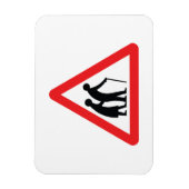 注意高齢者 – UK交通標識 マグネット (縦)