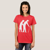 注意高齢者 – UK交通標識 Tシャツ (正面フル)