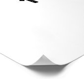 注意100%ホットネスおもしろいコーヒーパン ポスター (角)