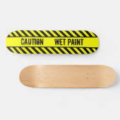 注意 – ウェット絵を描 スケートボード (横)