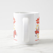 注意: エルモが笑っています ジャンボコーヒーマグカップ (裏面)
