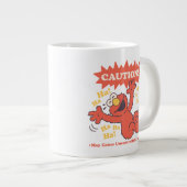注意: エルモが笑っています ジャンボコーヒーマグカップ (正面右)