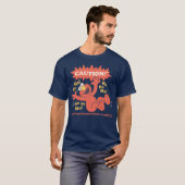 注意: エルモが笑っています Tシャツ (正面フル)