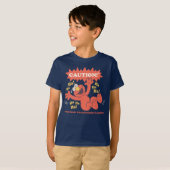 注意: エルモが笑っています Tシャツ (正面フル)