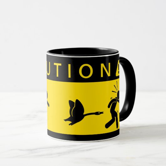 注意:ゲーゼを攻撃する マグカップ (正面右)