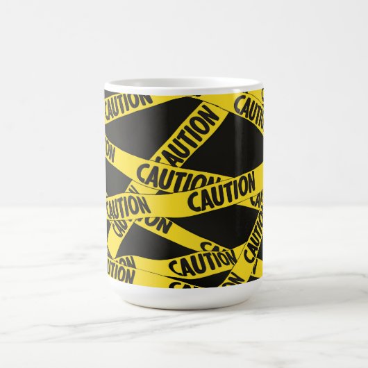 注意 コーヒーマグカップ (中央)